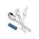 SET DI POSATE BLU